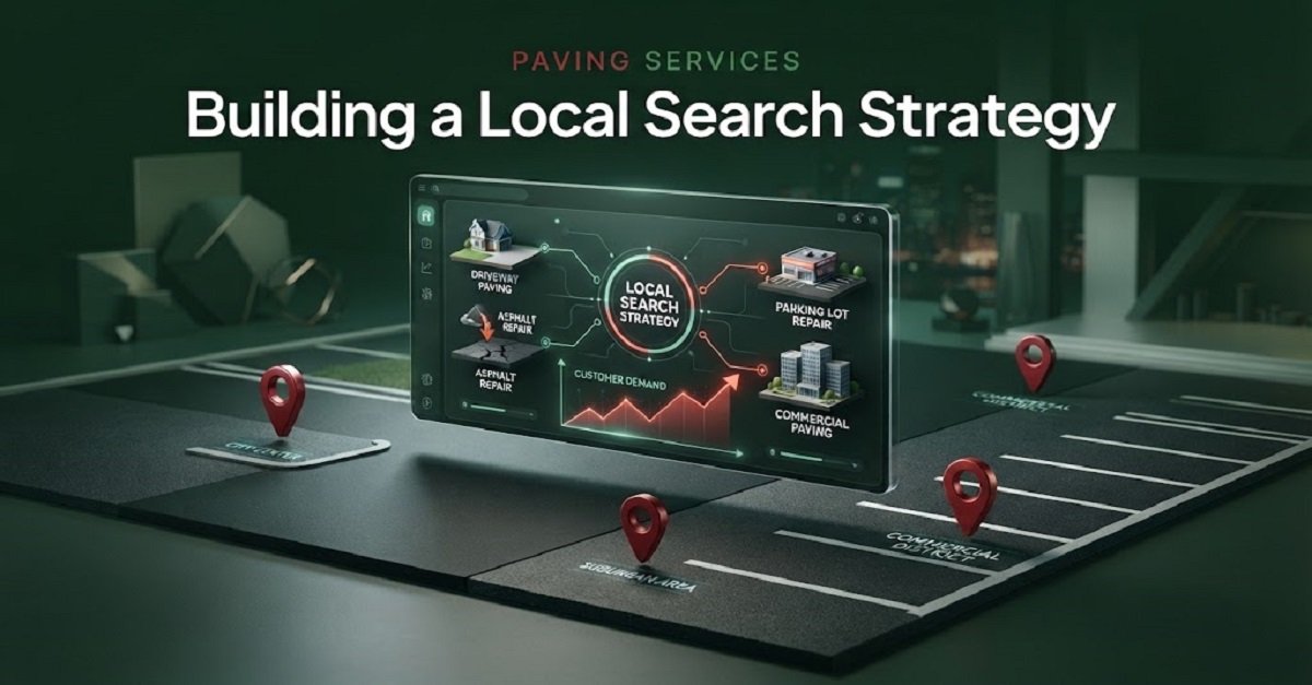 Paving services local search strategy for paving contractors